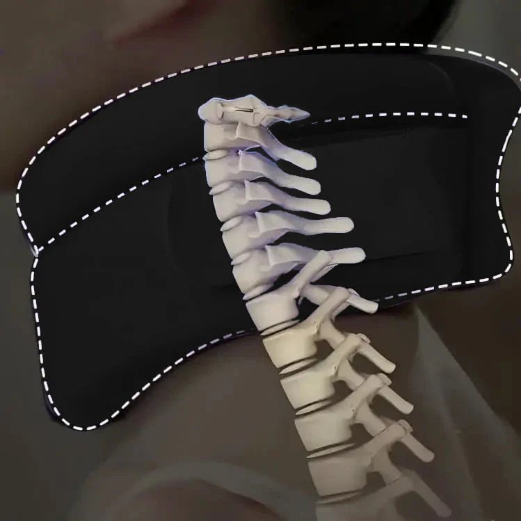 BreathEase Neksteunkussen voor Rustige Slaap en Minder Snurken voor Stellen