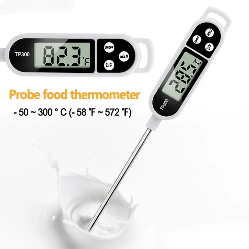 Termómetro de Cocina Digital QuikTemp Lectura Instantánea para Cocción Precisa Cocineros Caseros