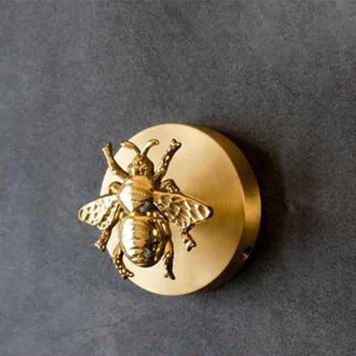 Gancho para Abrigos de Animales Aurora Brass, Decoración de Pared Elegante con Acabado Dorado