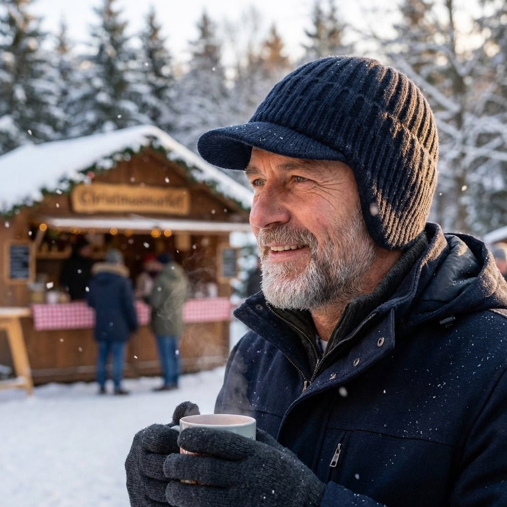 Icewood moderne hue til unisex vinter med blødt børstet inderside