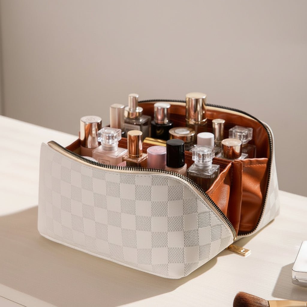 Astra Travel Cosmetic Bag Minimalist Compact Organizer