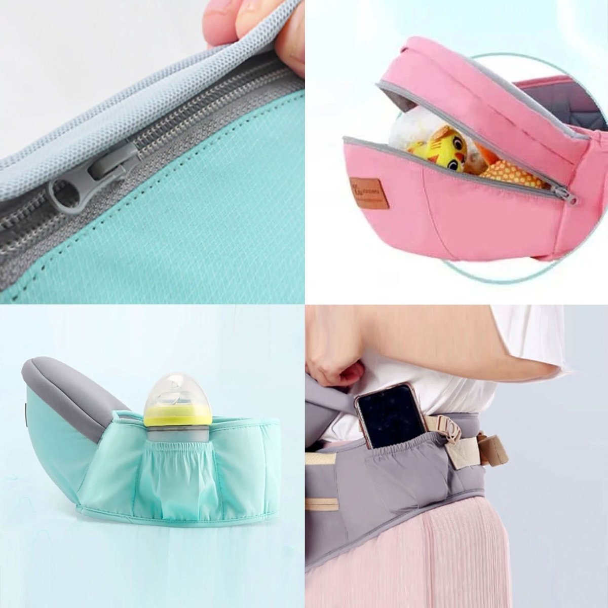 HugNest Ergonominen Vauvan Kantoreppu Vanhempien Selkäkipujen Ehkäisyyn