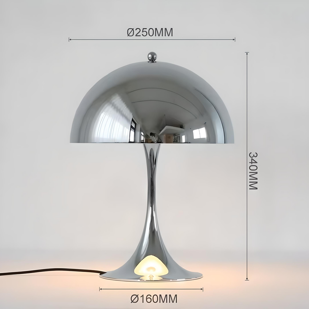 NovaMush Vintage Mushroom Glow Desk Lamp for Cozy Workspaces