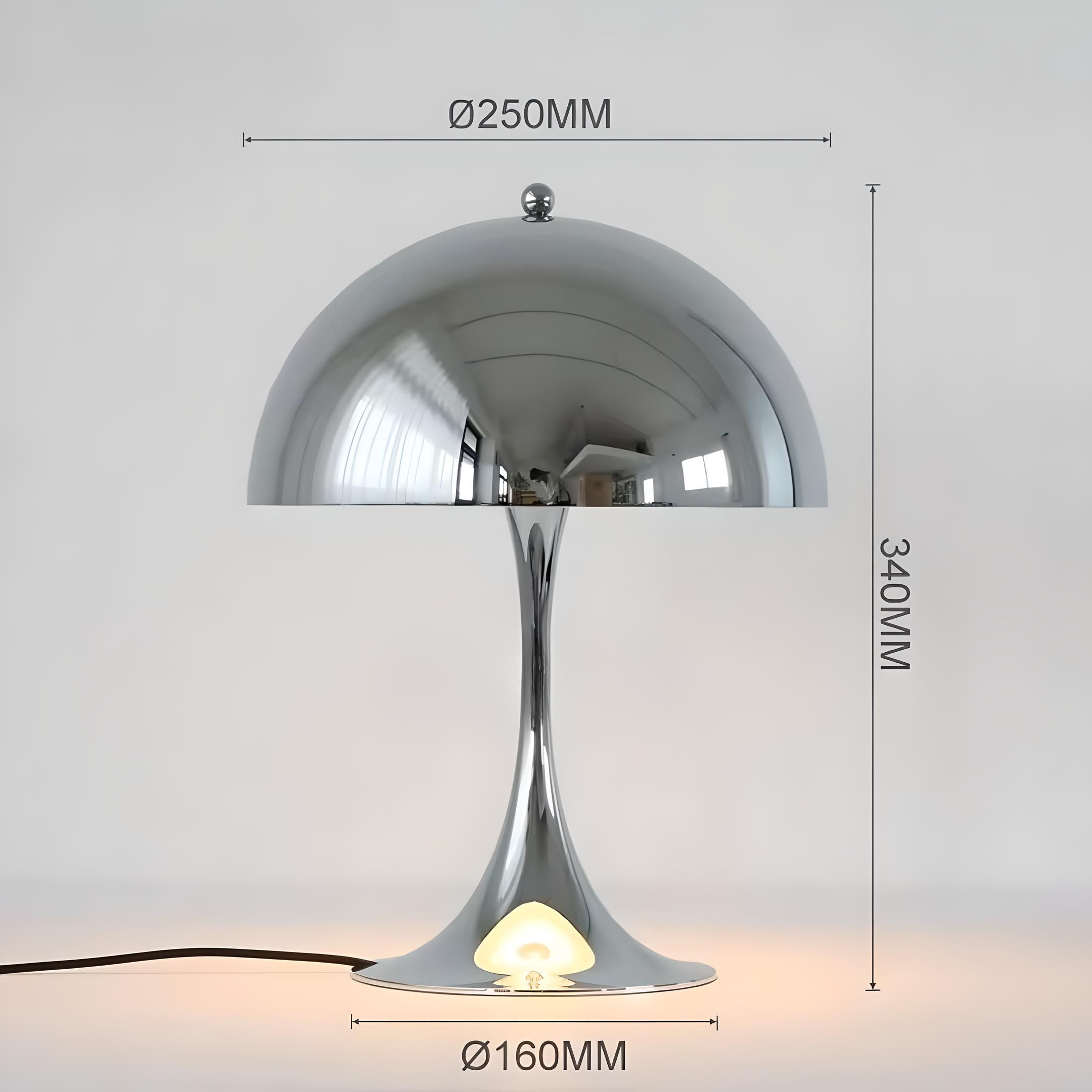 Lámpara de Escritorio Vintage NovaMush con Luz de Hongo Para Espacios de Trabajo Acogedores