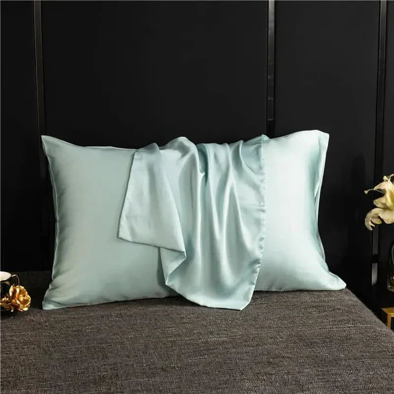 LuminaSilk Dut İpeği Yastık Kılıfı 40x40 Cilt ve Saç İçin Nazik