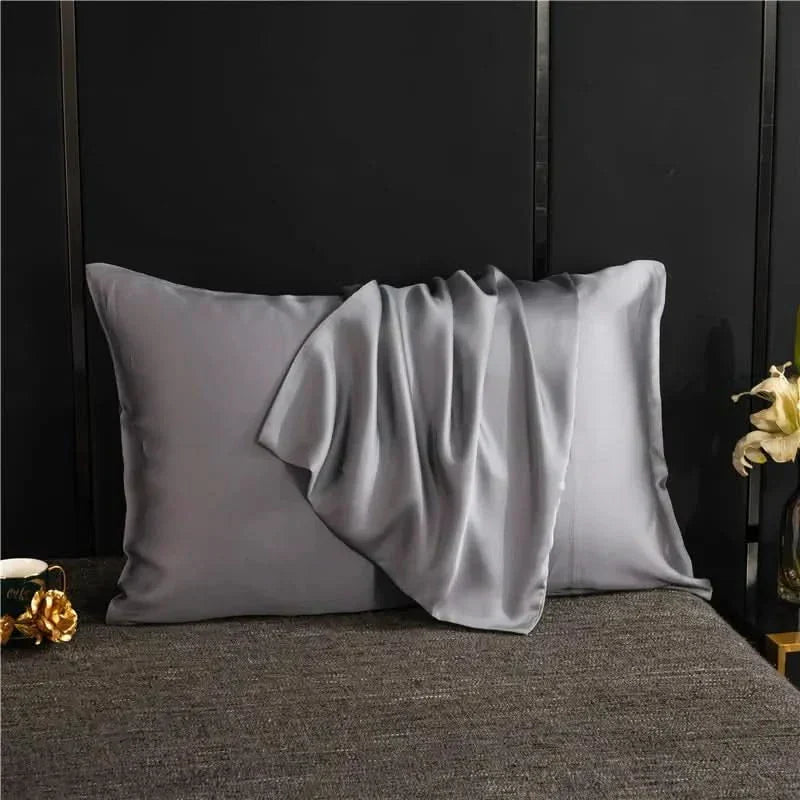 LuminaSilk Dut İpeği Yastık Kılıfı 40x40 Cilt ve Saç İçin Nazik