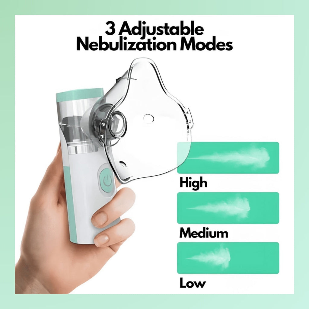 Travel-Ready Portable Nebulizer Aimed at Asthma Relief, Lightweight Handheld Inhaler