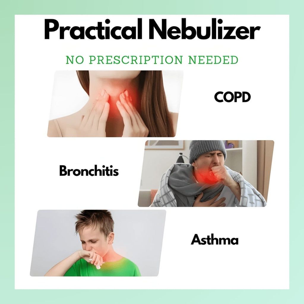 Travel-Ready Portable Nebulizer Aimed at Asthma Relief, Lightweight Handheld Inhaler