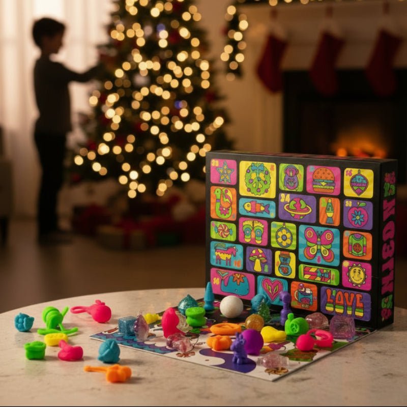 Calendario dell'Avvento SquishJoy 2025 con 24 sorprese fidget
