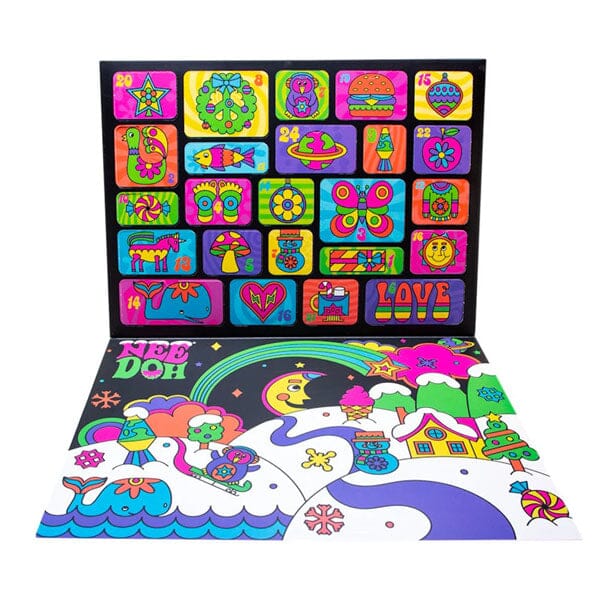 Calendario dell'Avvento SquishJoy 2025 con 24 sorprese fidget