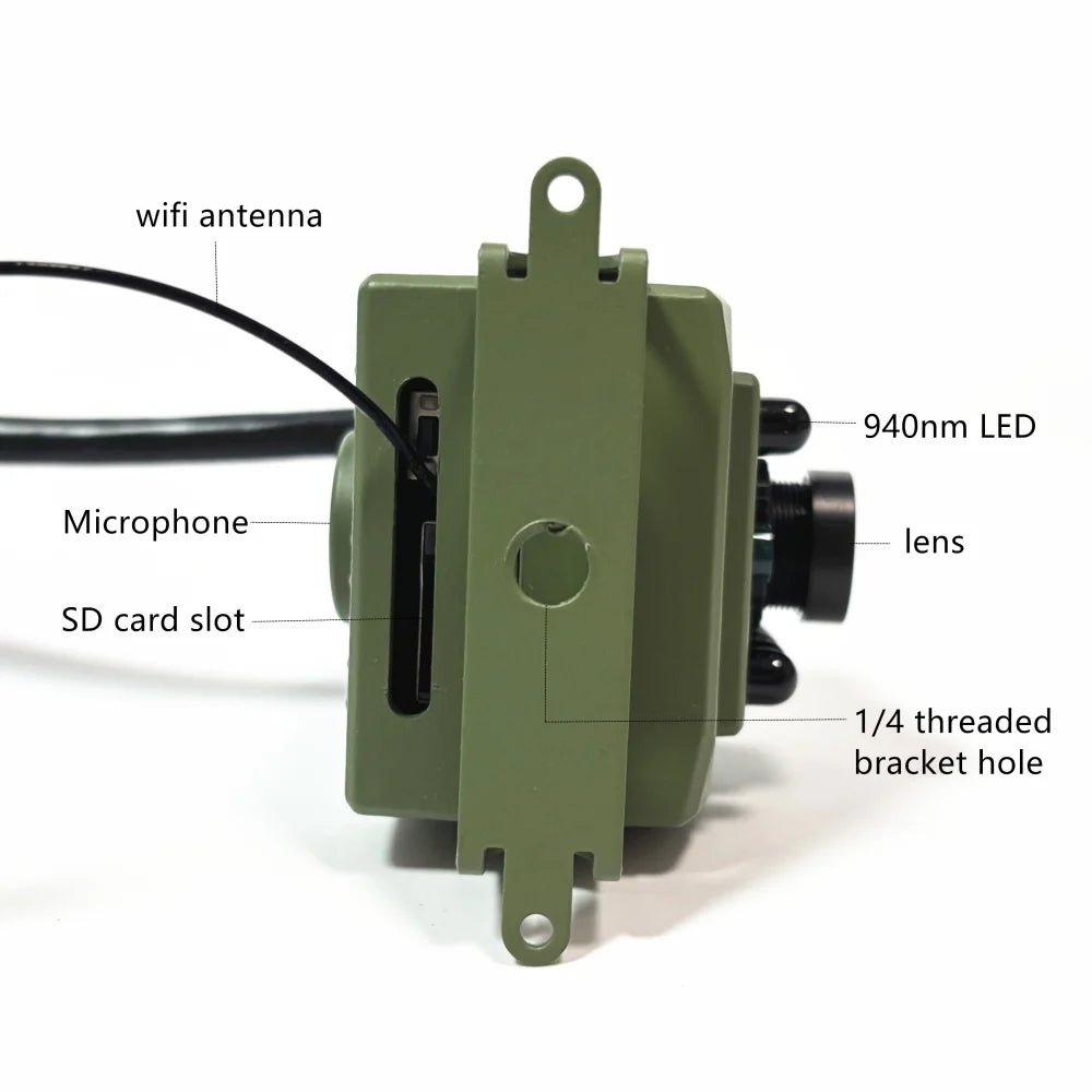 Cameră WiFi GardenGaze 1080p HD Pro pentru observarea păsărilor în aer liber