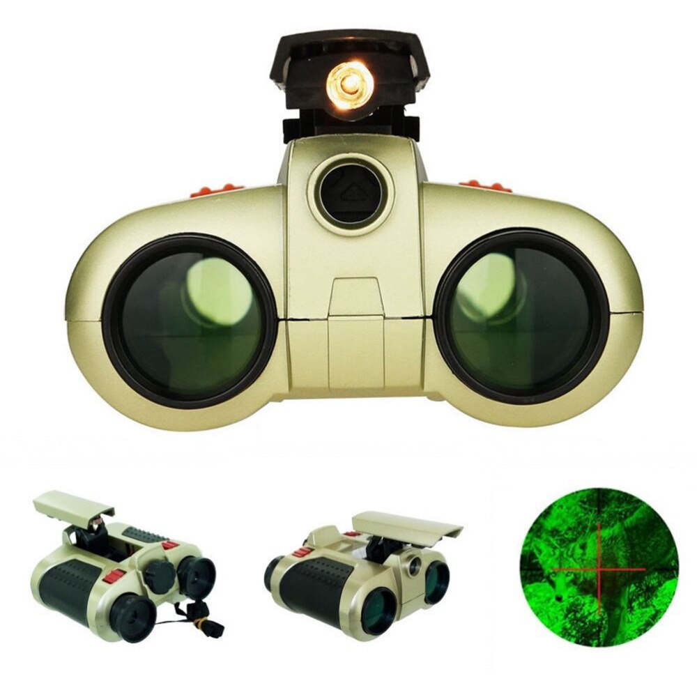 Binoculares Junior Outdoor Explorer para visión diurna y nocturna, alcance de 25 pies