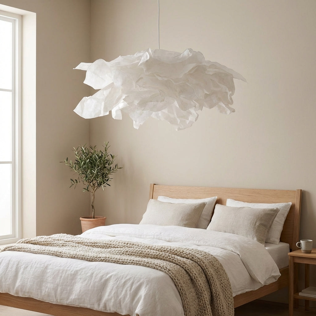 LumaCloud Dreamy Lampe Plafonnier Organique pour Salon et Chambre