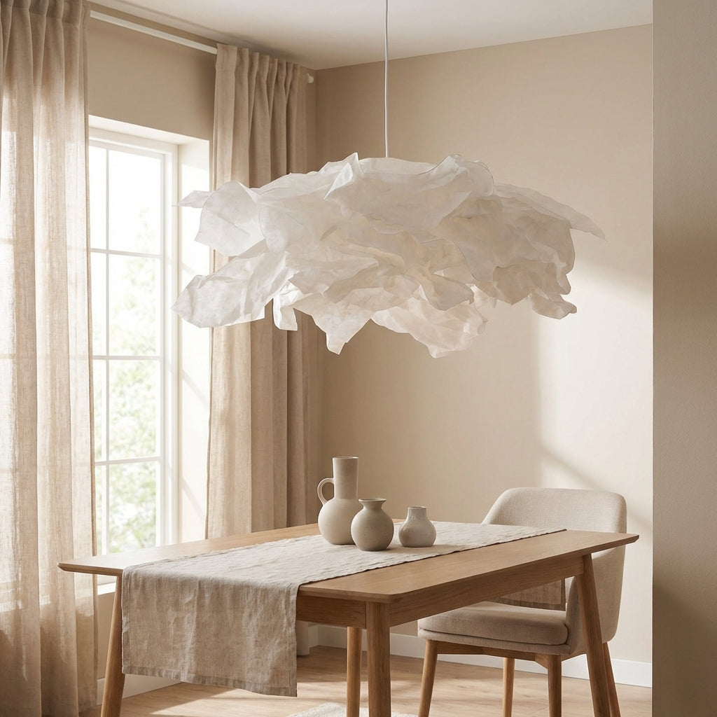 LumaCloud Dreamy Lampe Plafonnier Organique pour Salon et Chambre