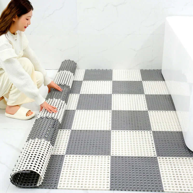 GripShield Waterproof Bath Mats for Safe and Comfortable Showers
