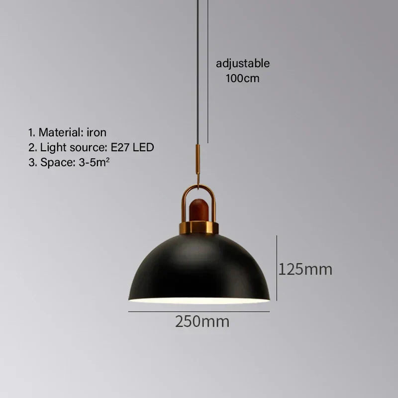 Candeeiro Suspenso NovaCity Urbano | Candeeiro de Teto Moderno para Espaços Chiques