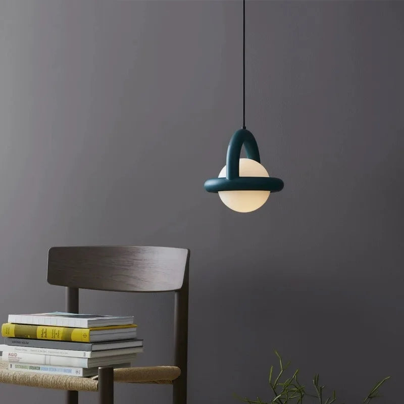AuraNova Spherical Pendant Light With Elegant Energy Efficient LED