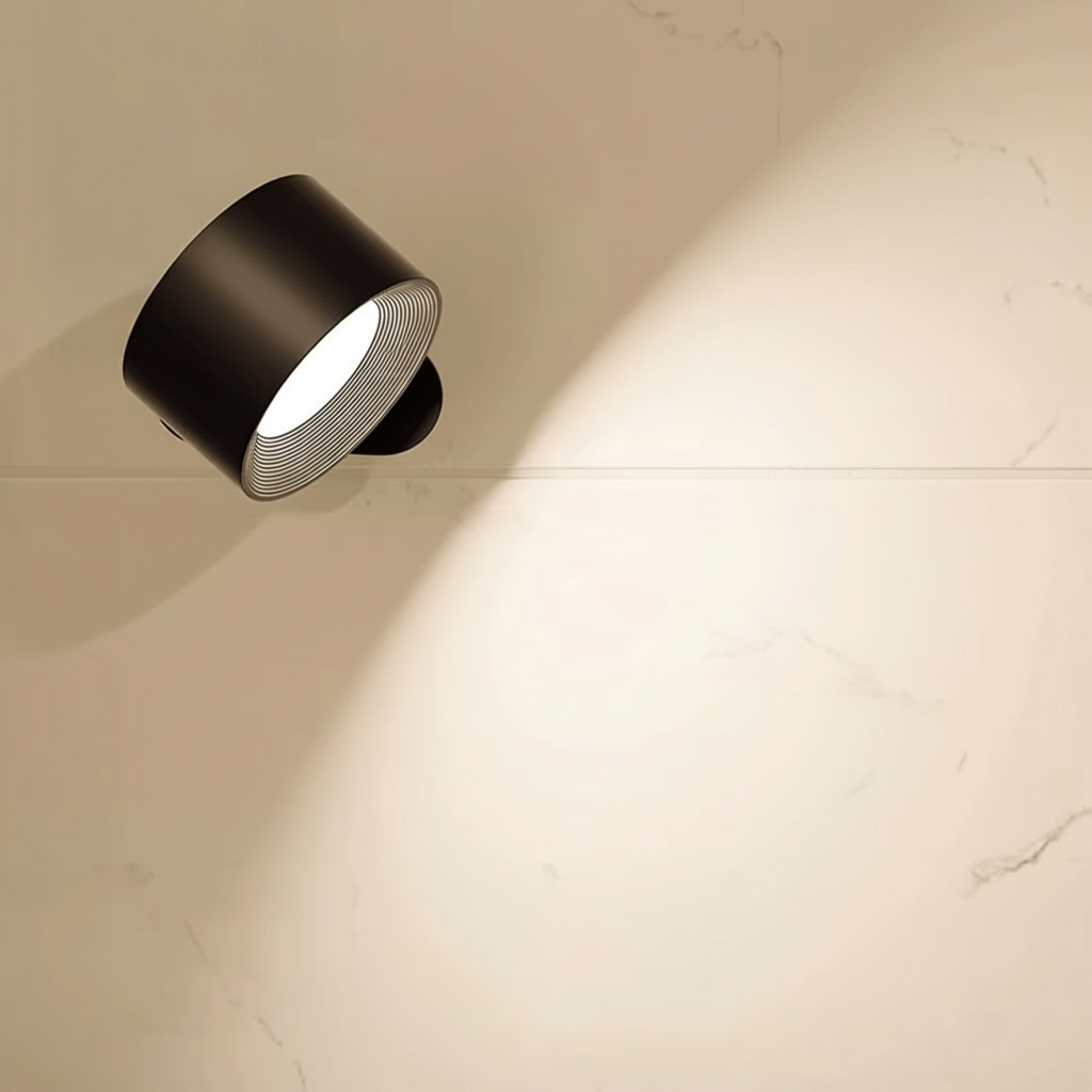 Nordická nabíjecí nástěnná lampa pro moderní domovy
