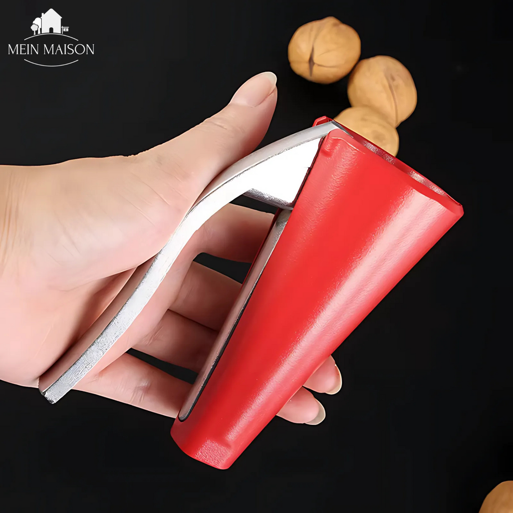 Casse-noix à levier ergonomique Nussmaster pour une utilisation facile à une main