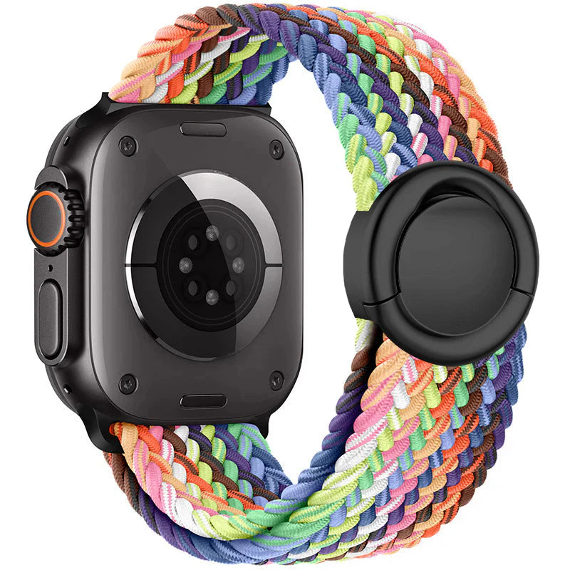 Apple Watch Yuvarlak Tokalı Naylon Kayış Yedek Parça