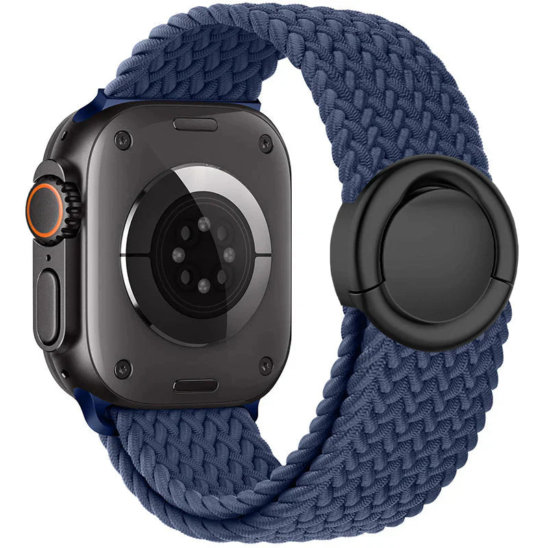 Apple Watch Yuvarlak Tokalı Naylon Kayış Yedek Parça