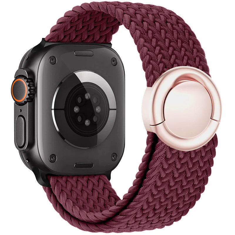Apple Watch Yuvarlak Tokalı Naylon Kayış Yedek Parça