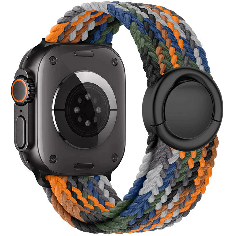 Apple Watch Yuvarlak Tokalı Naylon Kayış Yedek Parça
