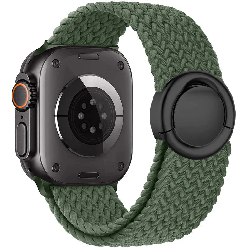 Apple Watch Yuvarlak Tokalı Naylon Kayış Yedek Parça