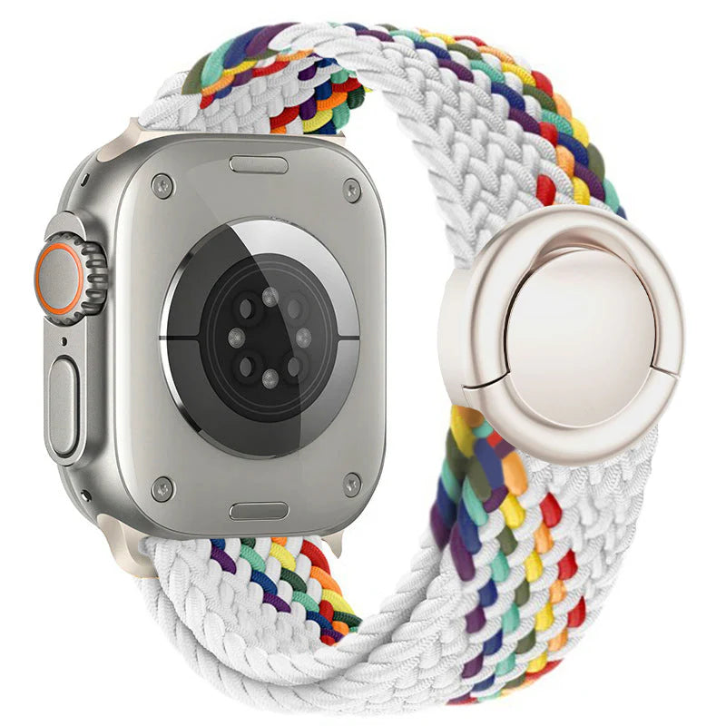 Apple Watch Yuvarlak Tokalı Naylon Kayış Yedek Parça