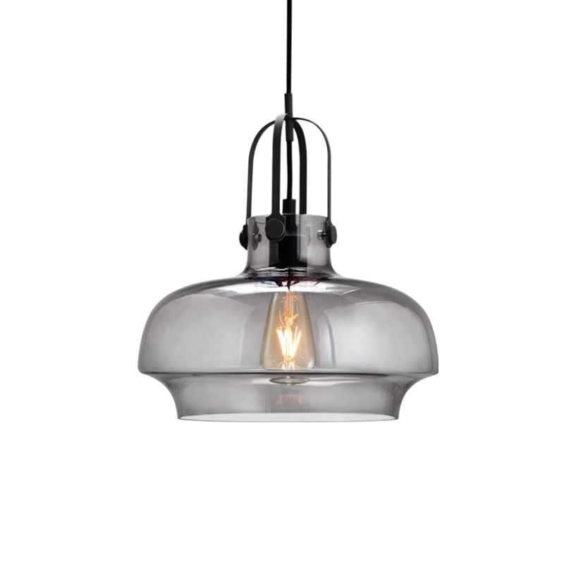Lampa suspendată Aeron Industrial Loft cu finisaj metalic