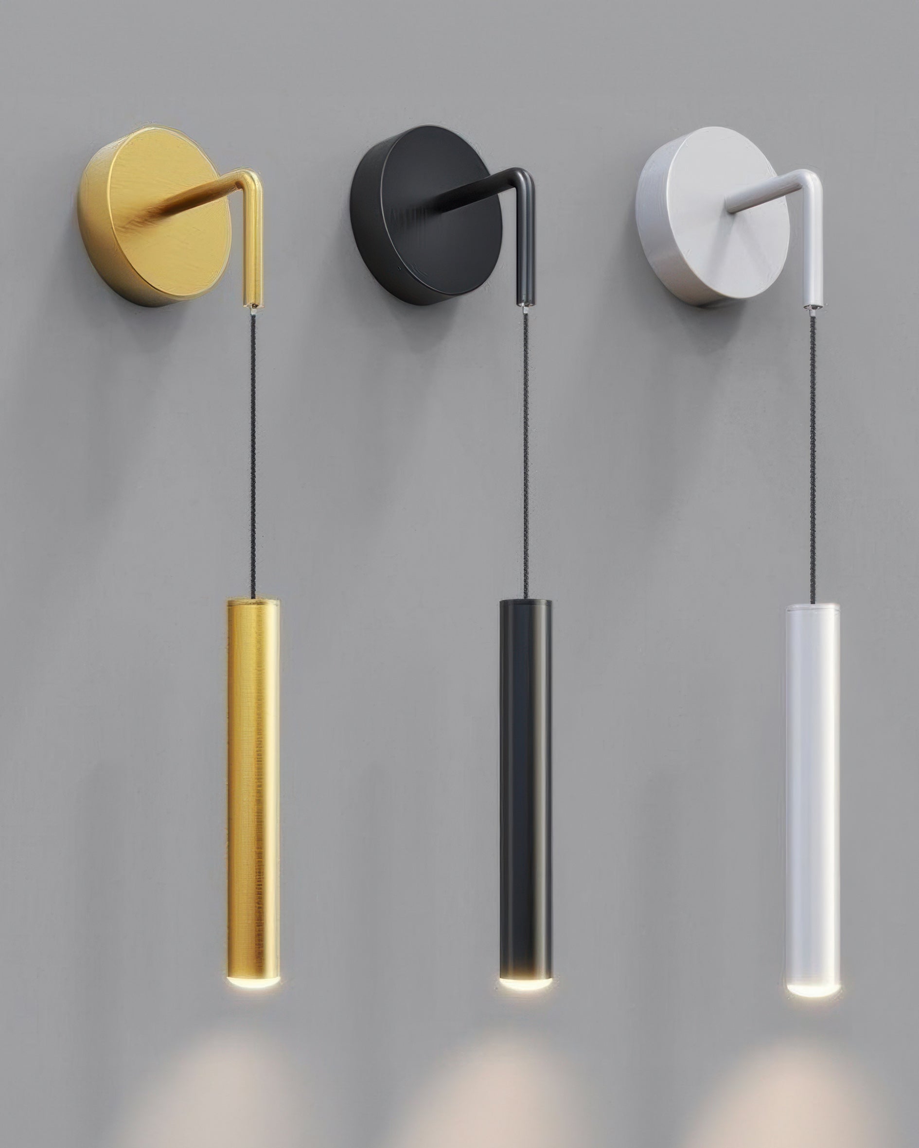 Arandela LED AuroraSphere Cilíndrica para Corredores e Salas de Estar