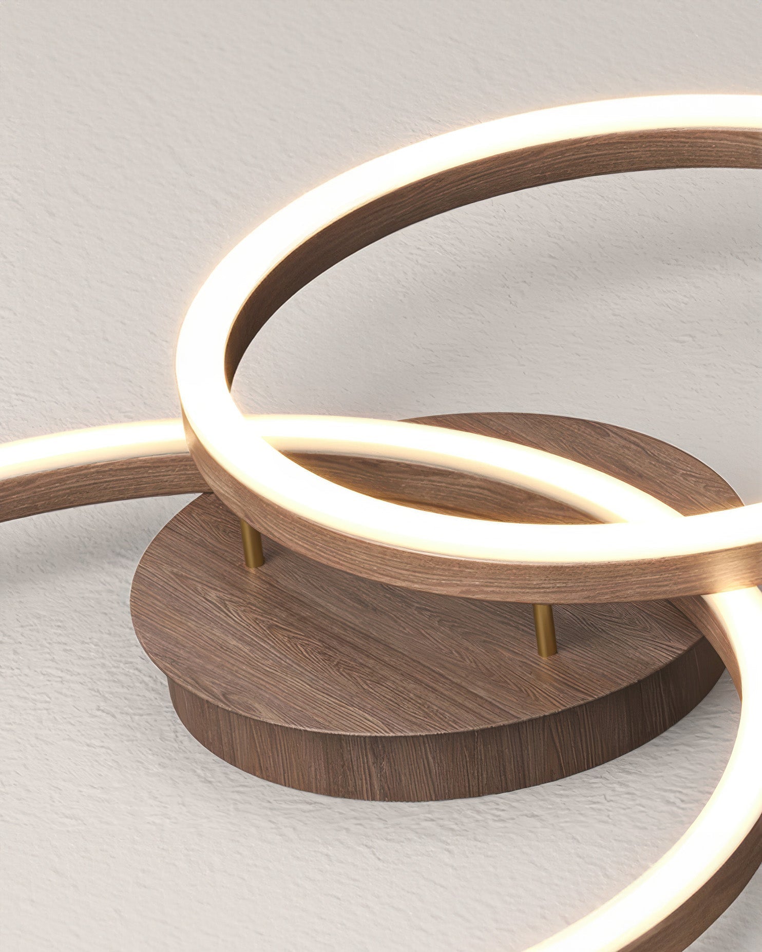 Aurion Geometrische LED-Deckenleuchte für moderne Innenräume