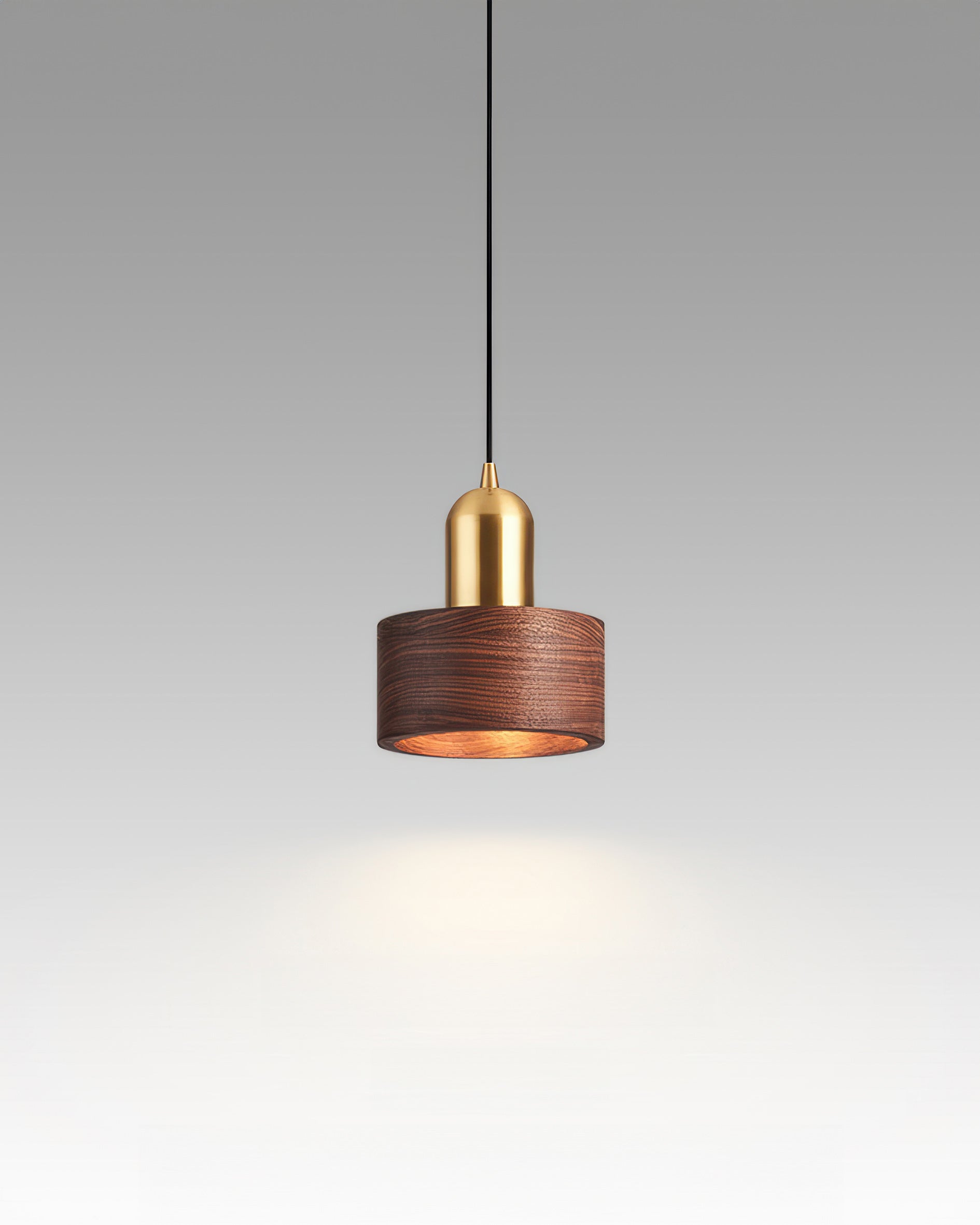 Lámpara Colgante Cilíndrica Keiko Inspirada en Japón, Luminaria Minimalista de Techo