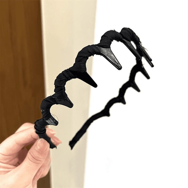 StyleFlex Stirnband mit verstärktem Zahnriemen für sicheren Halt