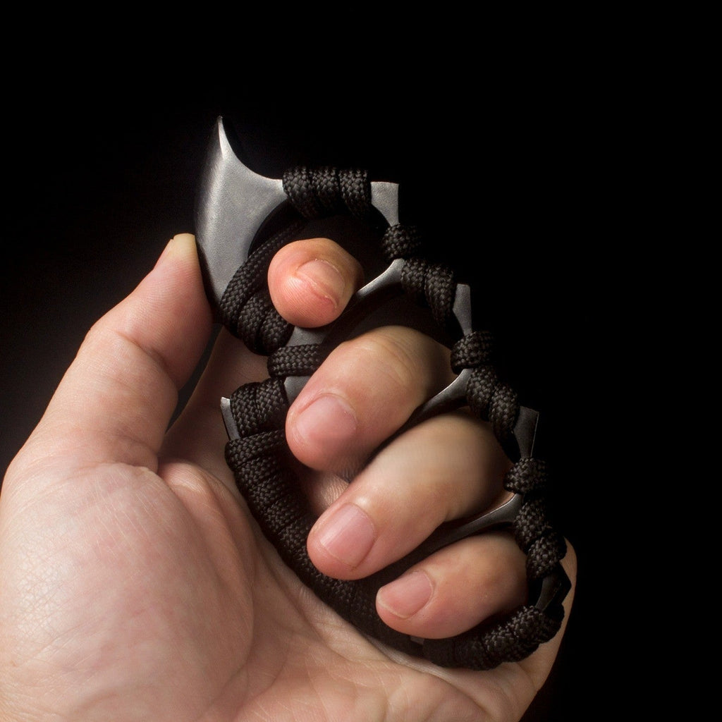 Strumento di Difesa Portatile Grip Force con Struttura in Metallo Resistente