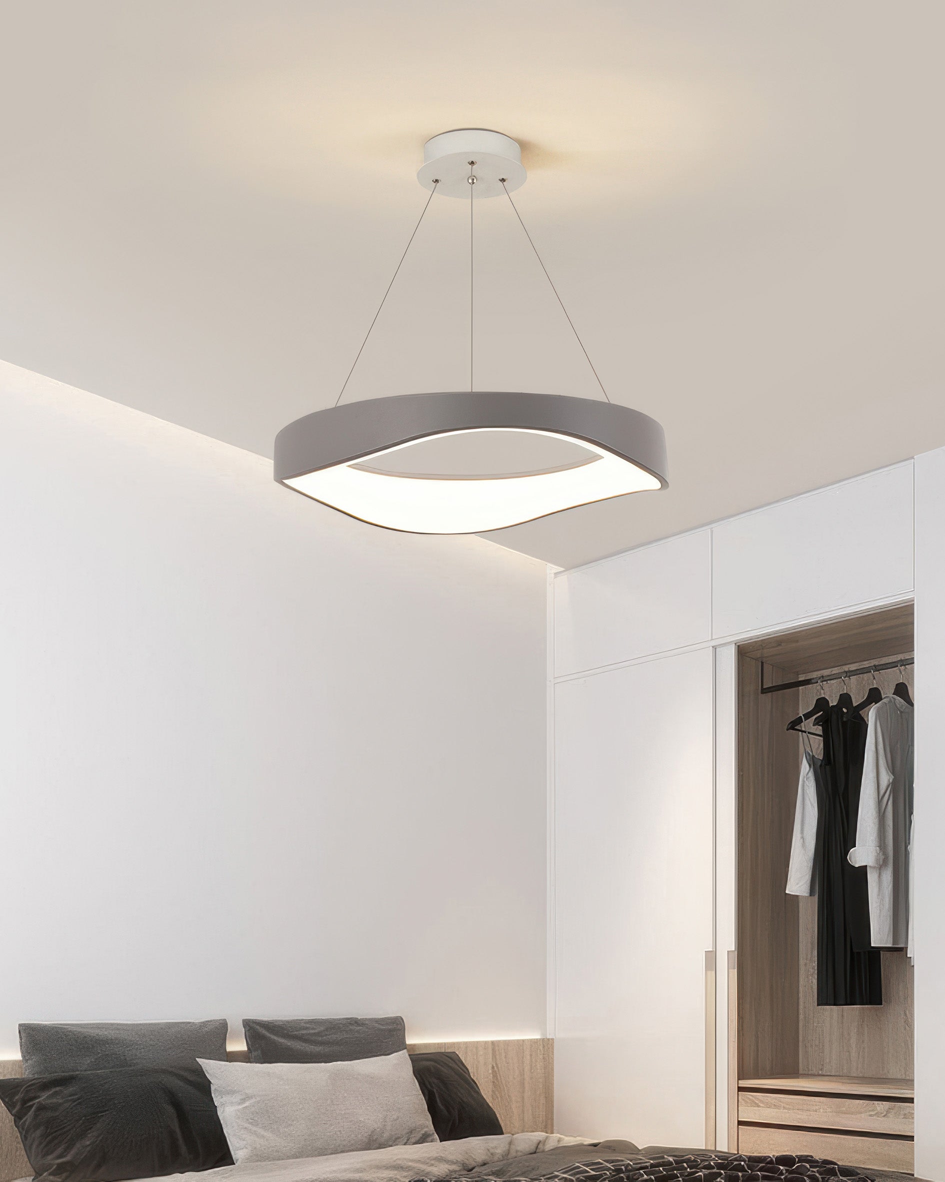 Závěsné LED svítidlo NovaHalo Circle pro moderní interiéry