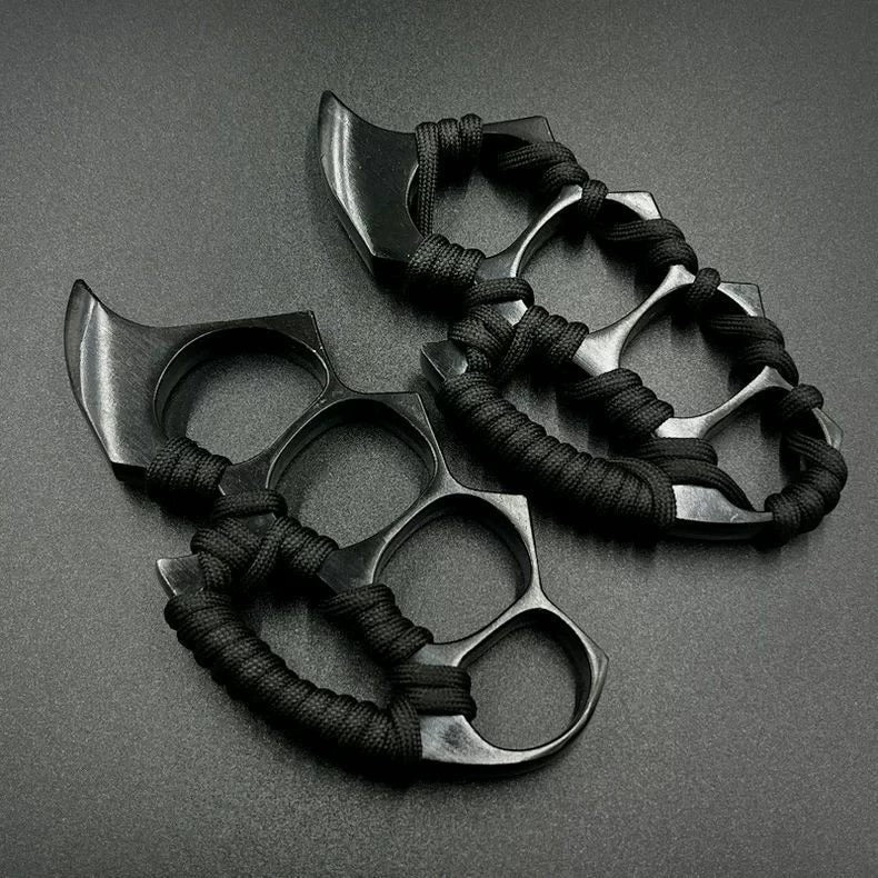 Strumento di Difesa Portatile Grip Force con Struttura in Metallo Resistente