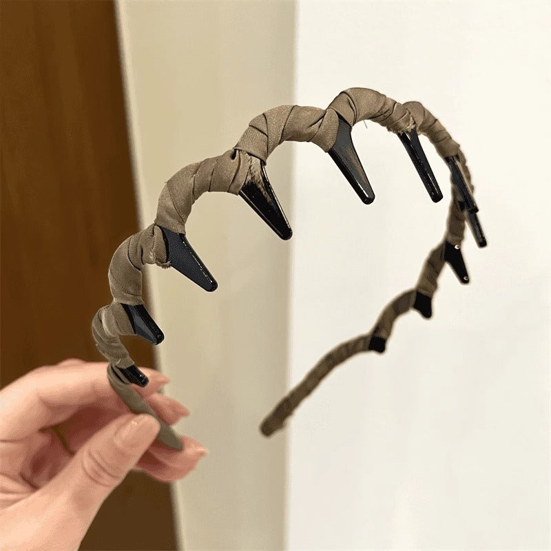 StyleFlex Stirnband mit verstärktem Zahnriemen für sicheren Halt