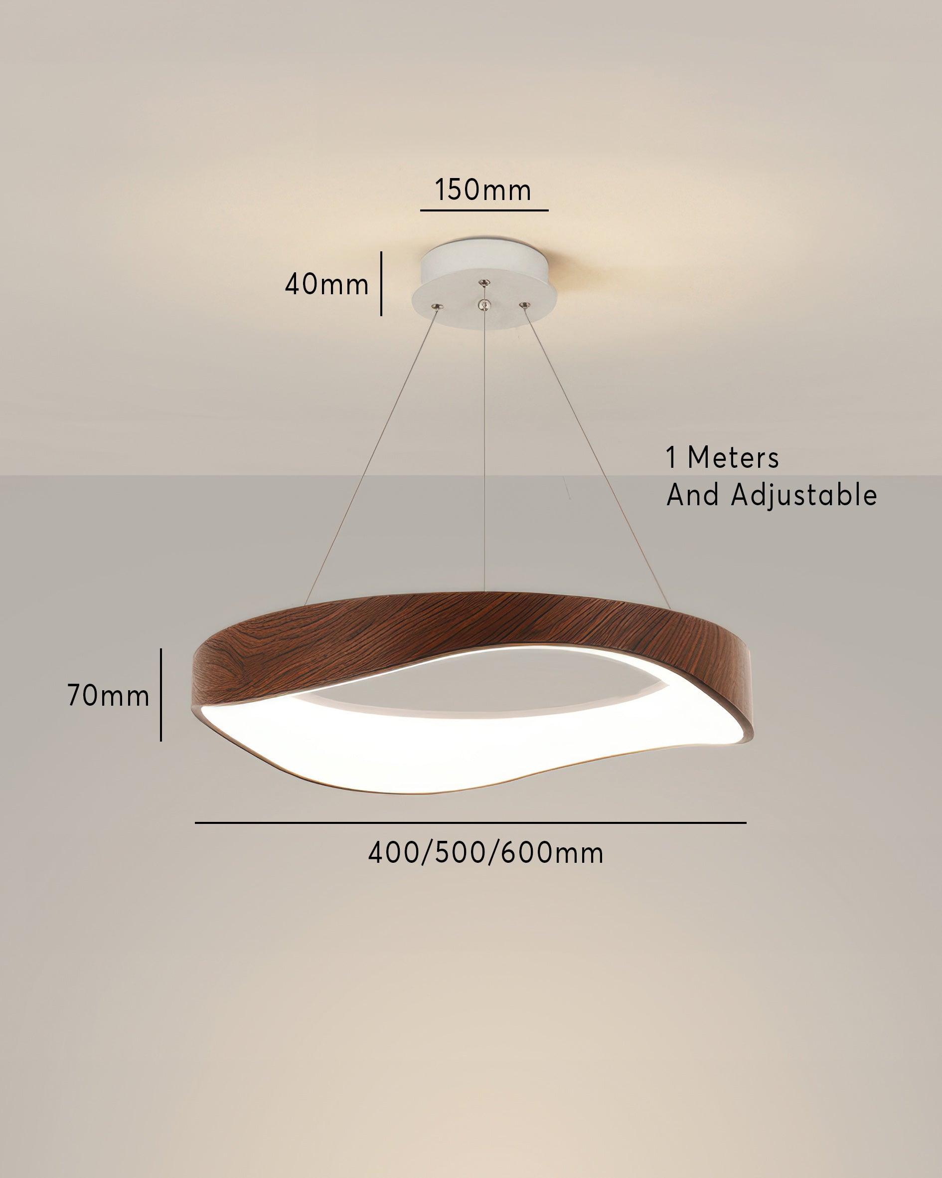 Závěsné LED svítidlo NovaHalo Circle pro moderní interiéry