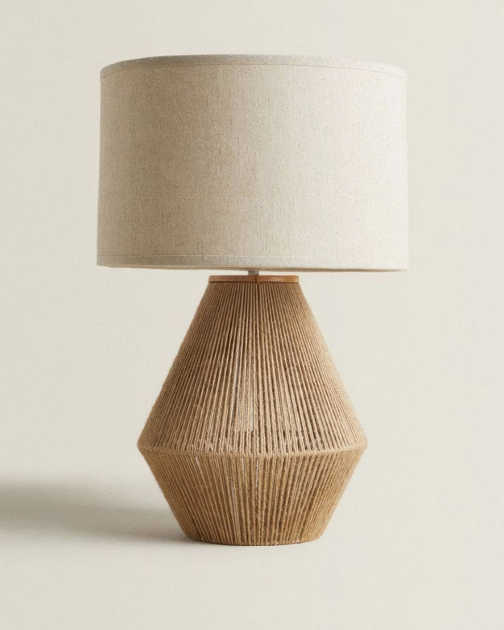 KumoWeave Hamp Skrivebordslampe med Miljøvenligt Væv og Japansk Minimalistisk Design
