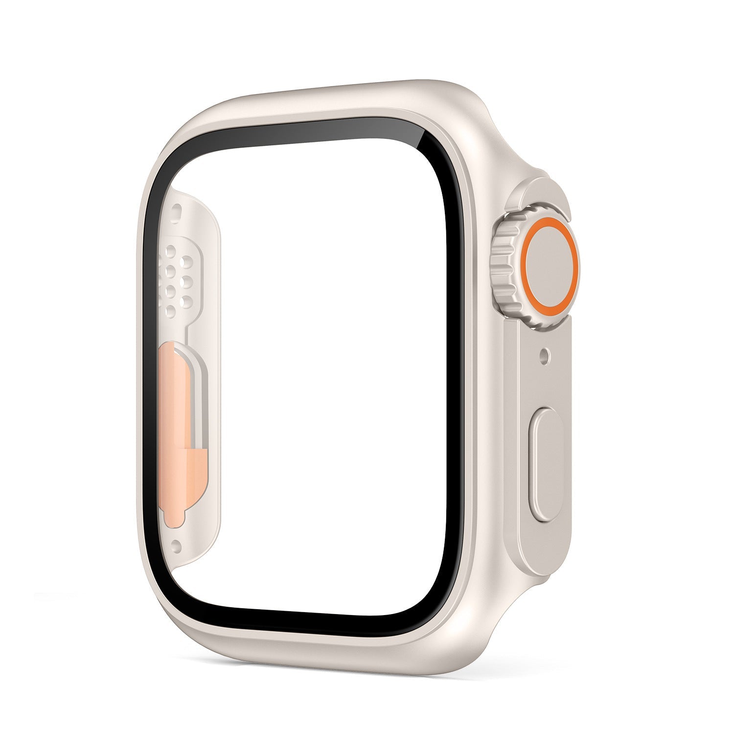 NovaGuard Vandtæt Ultra-Tyndt Apple Watch Cover med 9H Glas