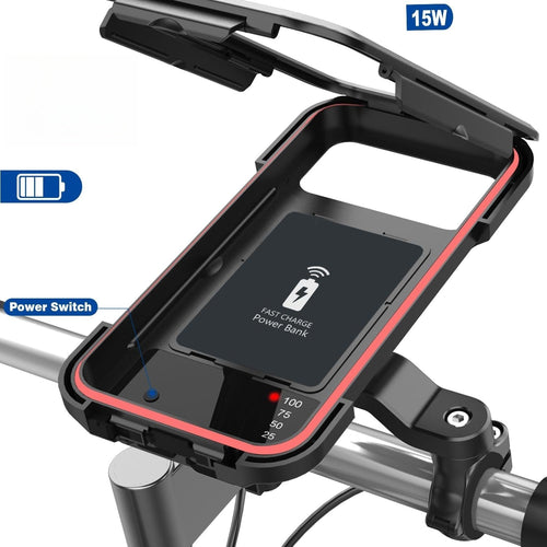 Batterie étanche de 15 W pour support de téléphone de guidon de vélo