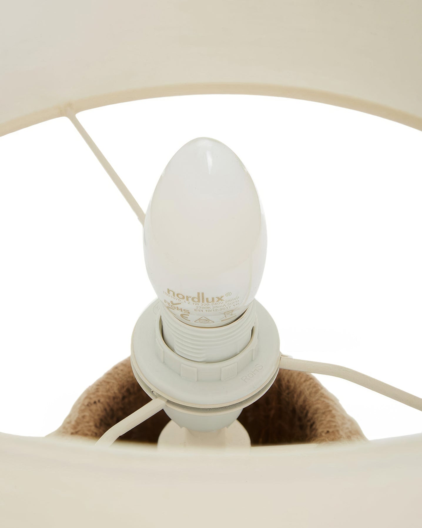 KumoWeave Hamp Skrivebordslampe med Miljøvenligt Væv og Japansk Minimalistisk Design