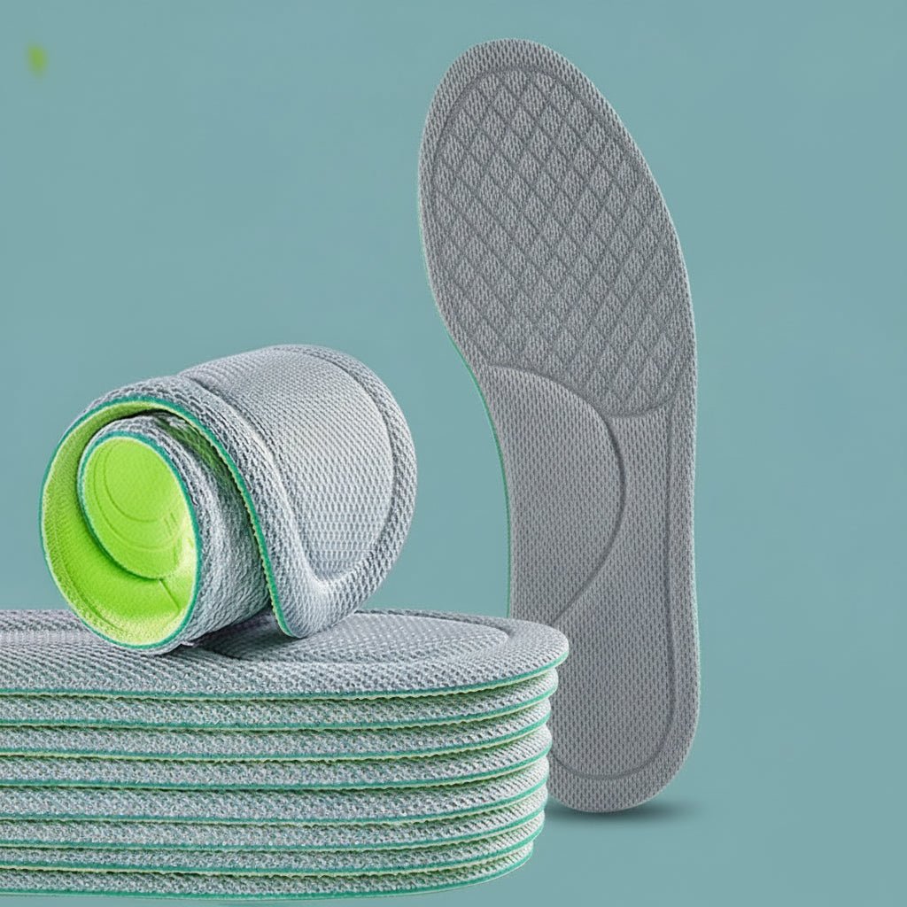 Tălpi ortopedice unisex PureStride din spumă cu memorie pentru confort proaspăt pe tot parcursul zilei