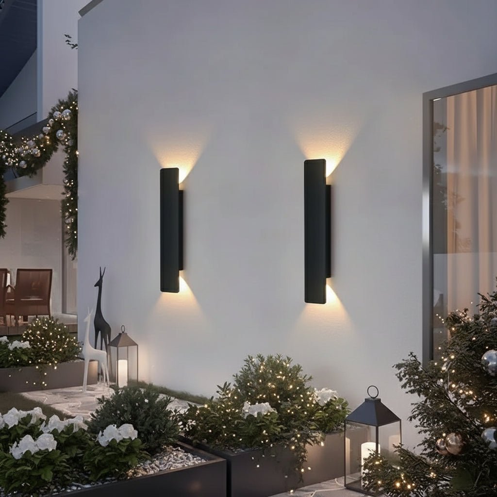 Lámpara de Pared de Aluminio LED Impermeable Wallwave para Uso Interior y Exterior