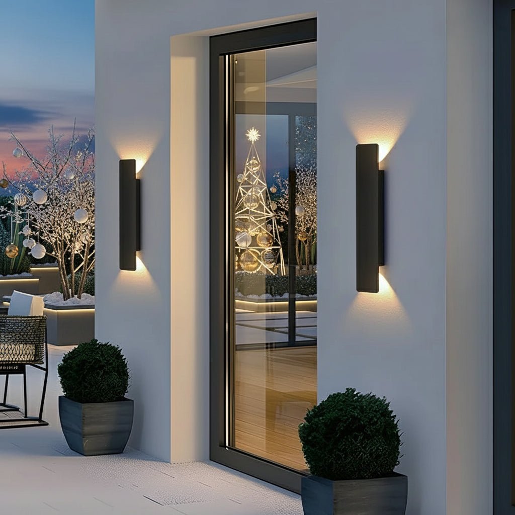Lámpara de Pared de Aluminio LED Impermeable Wallwave para Uso Interior y Exterior