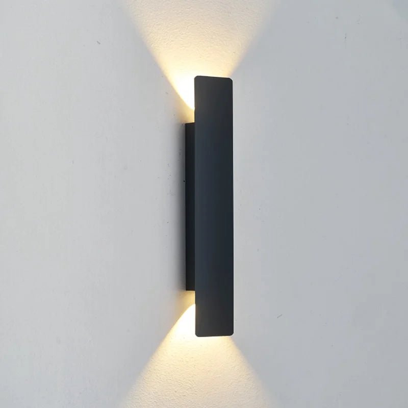Lámpara de Pared de Aluminio LED Impermeable Wallwave para Uso Interior y Exterior