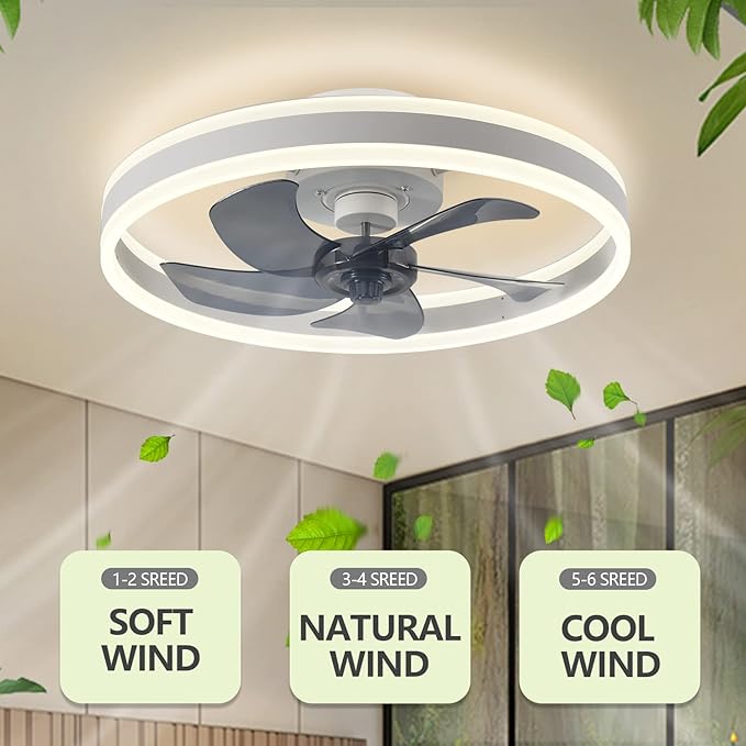 Celora Smart Ceiling Fan With Remote And LED Light