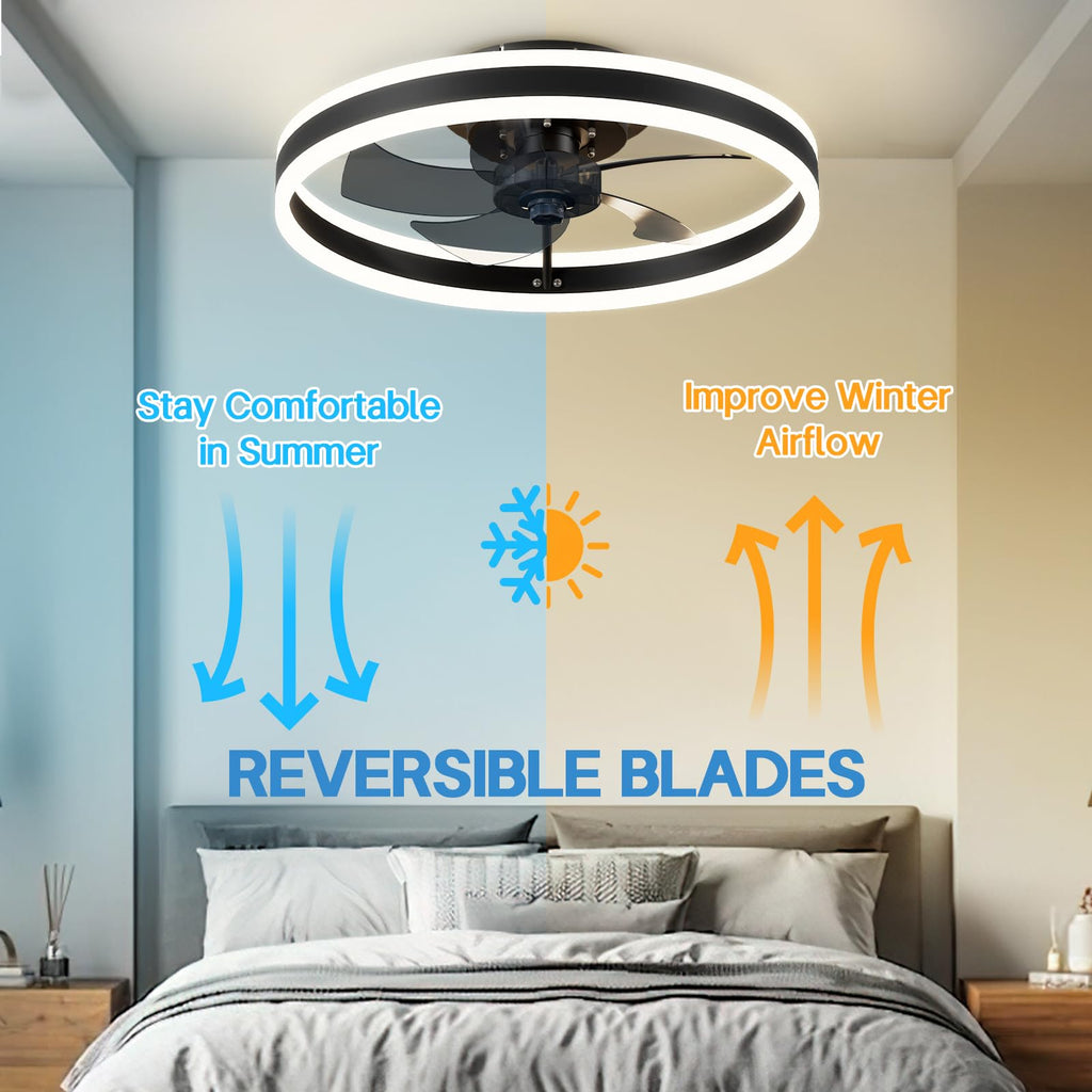 Celora Smart Ceiling Fan With Remote And LED Light