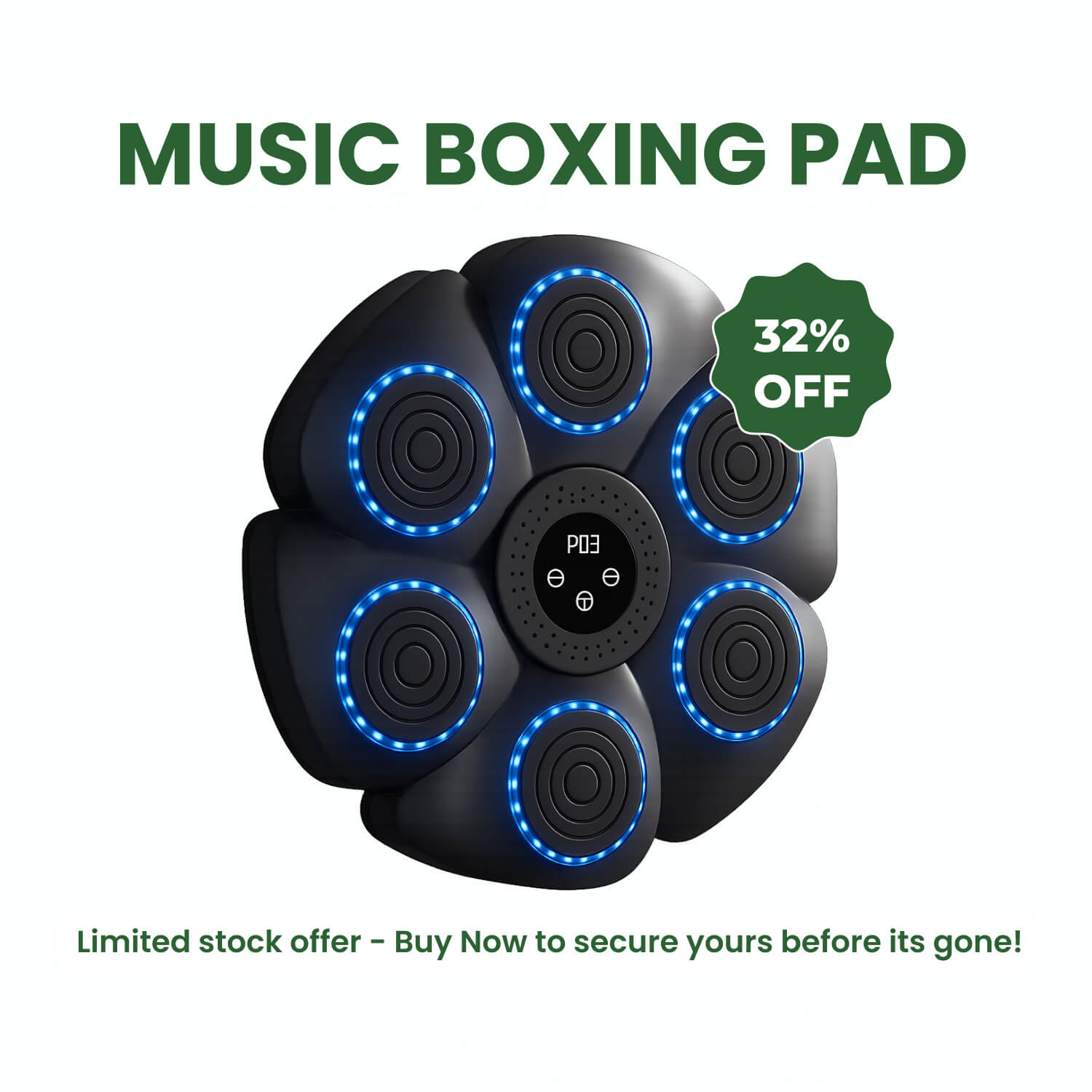 Boxing Rhythm Pad Offering Targeted Feedback For Home Workouts